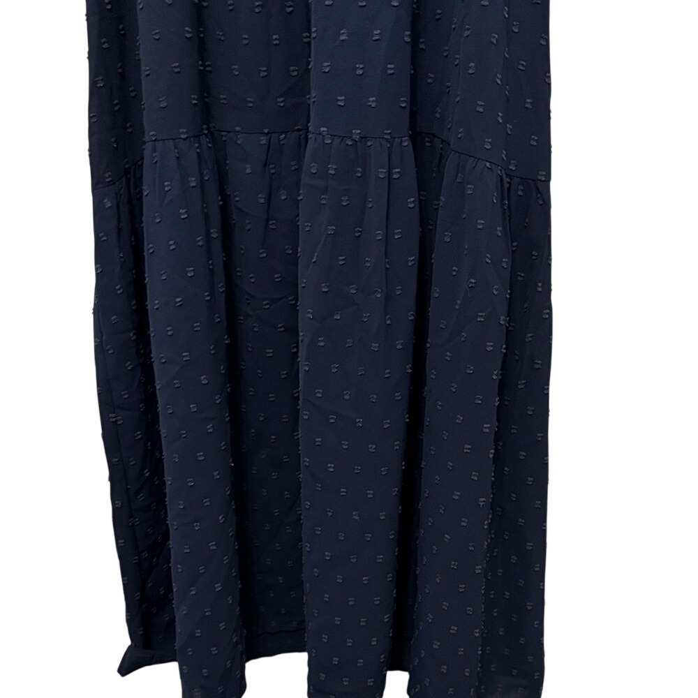 Angashion‎ Elegant Navy Blue Women's Maxi Dress Minimalist Size Small - Picture 12 of 14